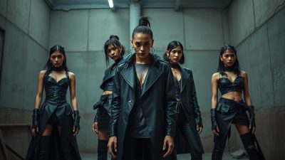 Tren Fesyen Edgy Terkini