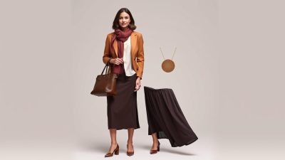 inspirasi outfit kantor wanita