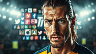 Zlatan Ibrahimović di Media Sosial