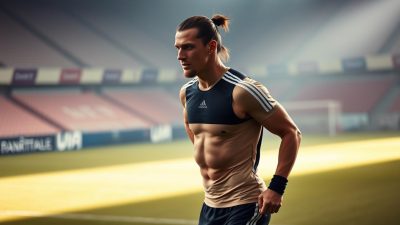 Zlatan Ibrahimović latihan