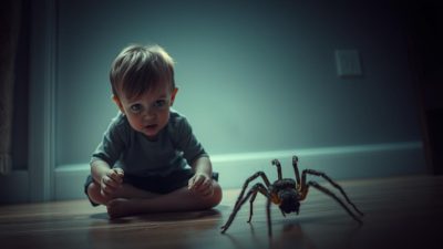 gejala arachnophobia pada anak