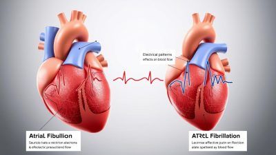 perbedaan Atrial Flutter dan Atrial Fibrilasi