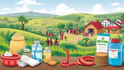 sumber daya pencegahan Ascariasis