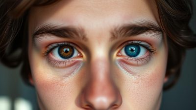 gejala Heterochromia